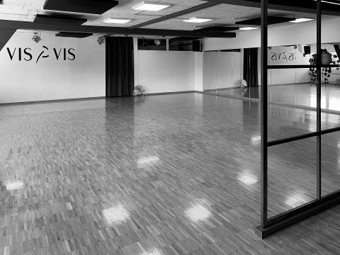 Parquet de la salle de danse VISAVIS à Morat